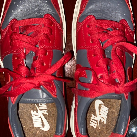 Nike Air Jordan 1 Elevate Low Dark Grey/Varsity Red UNLV Theme Sneakers Size 7 - Picture 6 of 13